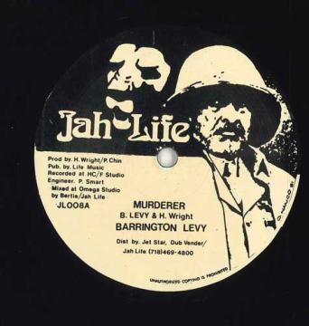 【中古】英12” Barrington Levy Murderer JL008 Jah Life /00250