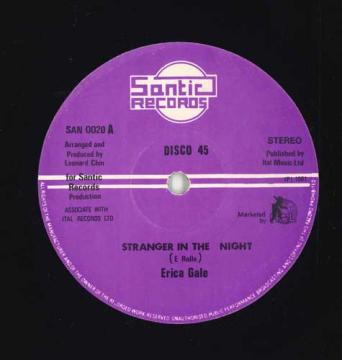 【中古】英12” Erica Gale Stranger In The Night SAN0020 Santic Records /00250
