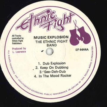 【中古】英LP Ethnic Fight Band Music Explosion EF4444 Ethnic Fight /00260