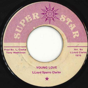 【中古】ジャマイカ7” Lloyd Clarke Young Love none Super Star /00050