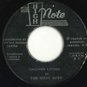 【中古】ジャマイカ7” The Hippy Boys / The Baba Broo Chicken Licken / Our Man Flint S.17 High Note /00050
