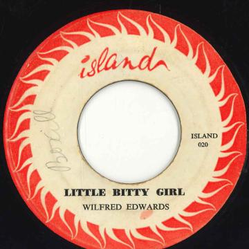 【中古】ジャマイカ7” Wilfred Edwards Little Bitty Girl / Heaven Just Knows 020 Island Records /00050