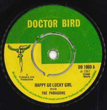 【中古】英7” The Paragons Happy Go Lucky Girl DB1060 Doctor Bird /00050