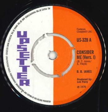 【中古】英7” Busty Brown Consider Me US328 Upsetter /00050
