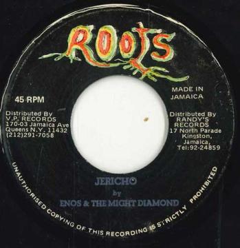 【中古】ジャマイカ7” Enos Mcleod ＆ The Mighty Diamo Jericho none Roots /00050