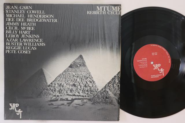 米LP Mtume Rebirth Cycle TSJ100 THIRD STREET /00260 中古】米LP Mtume Rebirth Cycle TSJ100 THIRD STREET /00260