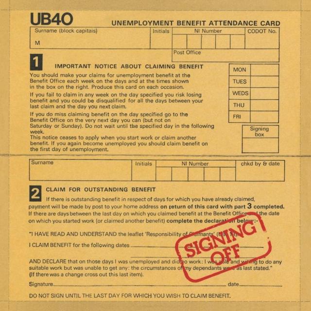 【新品】英2LP UB40 Signing Off 3507580 Virgin EMI Records,  /00520
