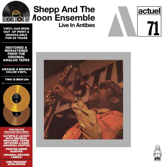 【新品】輸入2LP Archie Shepp ＆ The Full Moon E Live In Antibes 783824 BYG Records /00520