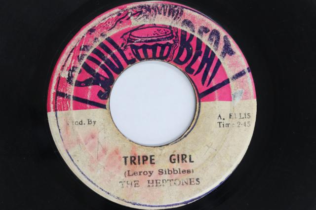 【中古】ジャマイカ7” Heptones Tripe Girl none Soul Beat /00080 9,995円