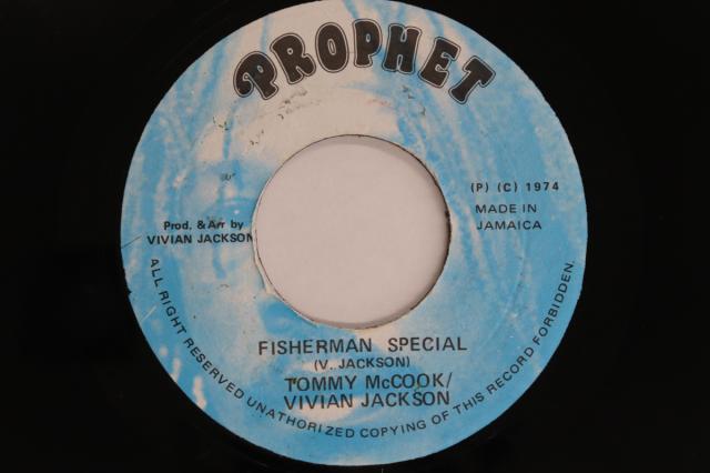 【中古】ジャマイカ7” Tommy McCook / Vivian Jackson Fisherman Special none Prophet /00080