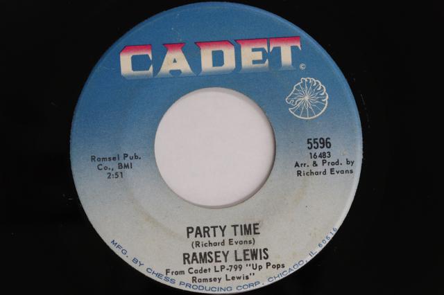 【中古】米7” Ramsey Lewis Party Time 5596 Cadet /00080