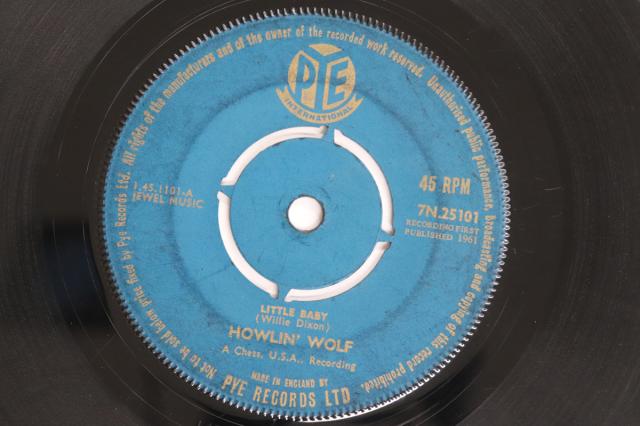 【中古】英7” Howlin Wolf Little Baby / Down In The Bottom 7N25101 Pye International /00080