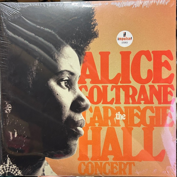 米、加2LP Alice Coltrane The Carnegie Hall Concert 602458828696 Impulse! 未開封 /00660 新品】米、加2LP Alice Coltrane The Carnegie Hall Concert