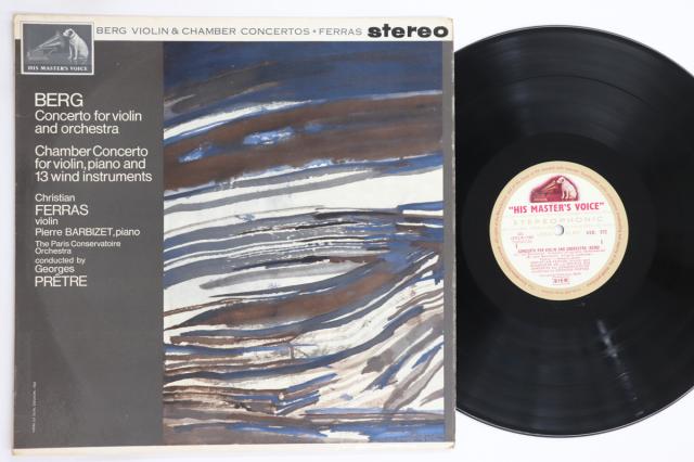 【中古】英LP クリスチャン・フェラス, ジョル ベルク ヴァイオリン協奏曲 / ヴァイオリン ピアノと13 ASD572 HMV /00260 35,607円