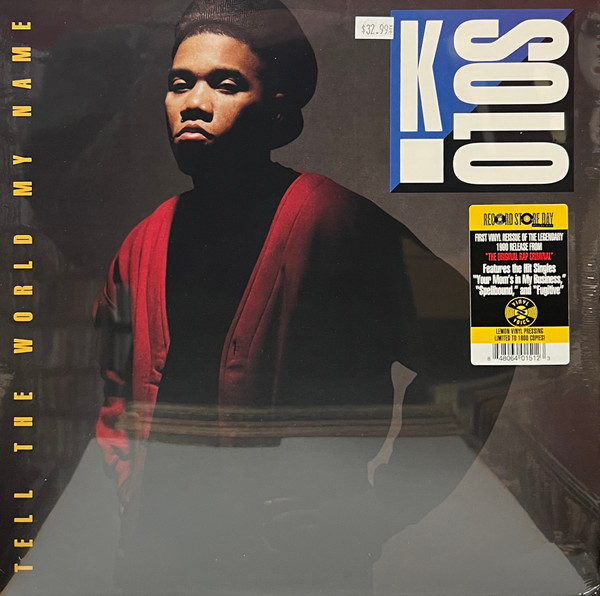 【新品】LP K-Solo Tell The World My Name RGM1512 Real Gone Music 未開封 /00260 5,165円