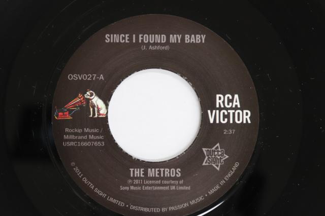 【中古】英7” Metros Since I Found My Baby / Ill Never Forget You OSV027 RCA Victor /00043