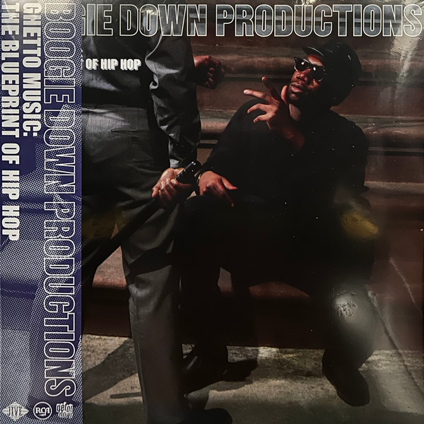 【新品】欧2LP Boogie Down Productions Ghetto Music： The Blueprint Of Hip Hop GET51513LP Get On Down 未開封 /00660