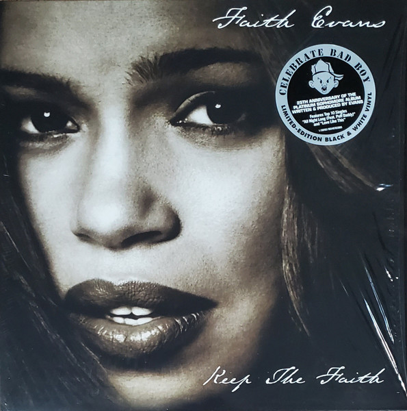 【新品】米2discs LP Faith Evans Keep The Faith (White Black Vinyl) 173016260349783 Bad Boy Entertainmen 未開封 /00520