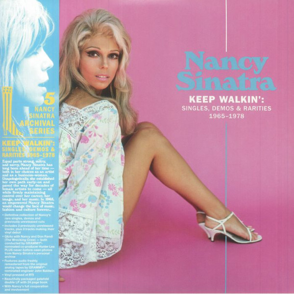 【新品】2LP Nancy Sinatra Keep Walkin： Singles, Demos ＆ Rarities 1965-1978 LITA2081 Light In The Attic 未開封 /00660