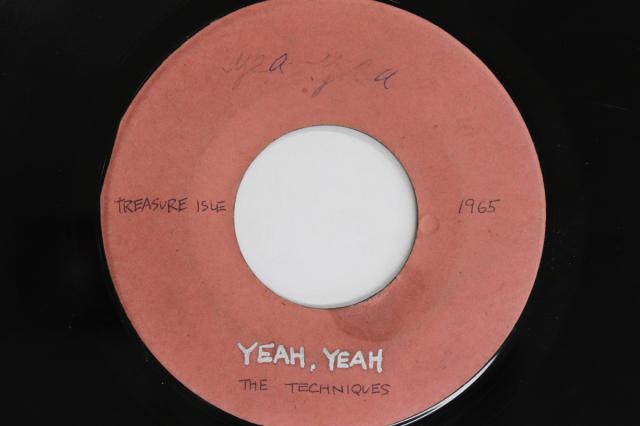 【中古】ジャマイカ7” Techniques / Baba Brooks Band Yea, Yea, Yea / Ska Virginia NONE NOT ON LABEL /00080