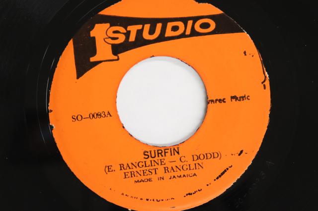【中古】ジャマイカ7” Ernest Ranglin Surfin SO0093 STUDIO ONE /00080