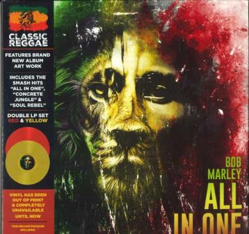 【新品】欧LP Bob Marley All In One (2LP) (Red ＆ Yellow Vinyl) 783673 Culture Factory Worl /00418 7,654円
