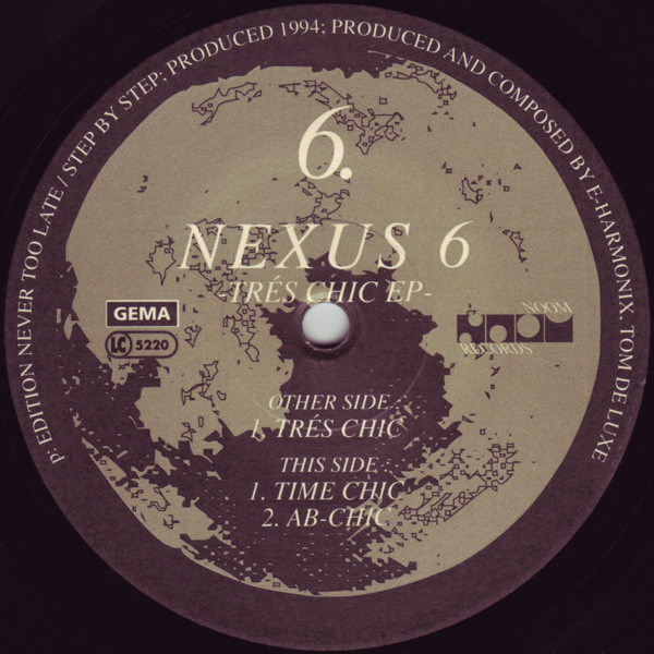 【中古】独12” Nexus 6 Tres Chic EP NOOM00612 Noom Records /00250