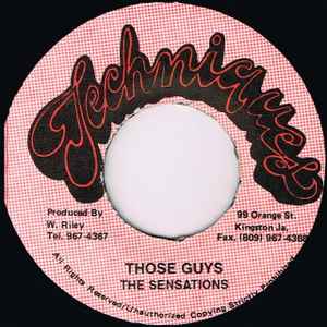 【中古】ジャマイカ7” The Sensations / Johnny Osbour Those Guys / Power ＆ The Glory NONE Techniques /00080
