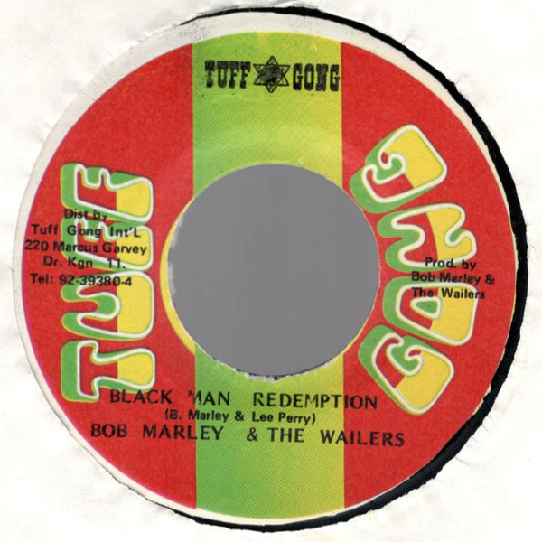 【中古】ジャマイカ7” Bob Marley ＆ The Wailers Black Man Redemption NONE Tuff Gong /00080