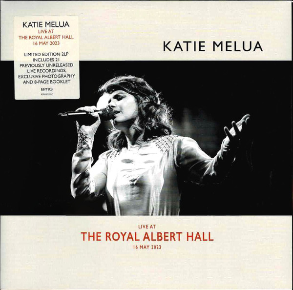【新品】欧2LP Katie Melua Live At The Royal Albert Hall 16 May 2023 BMGCAT912DLP BMG 未開封 /00460