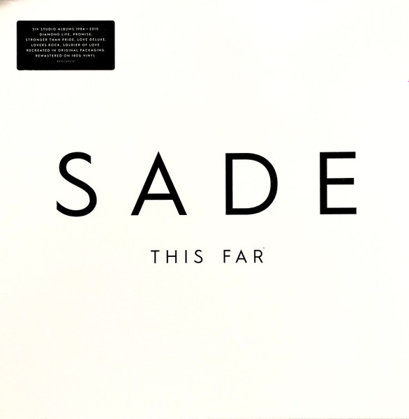 【新品】6discs LP Sade This Far 88985456121 Epic, Sony Music 未開封 /01800