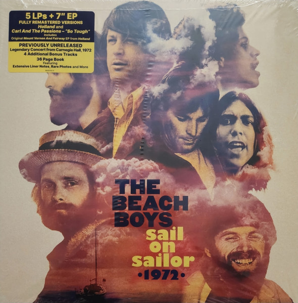 【新品】6discs LP The Beach Boys Sail On Sailor ?1972? B003574301 Brother Records 未開封 /01560