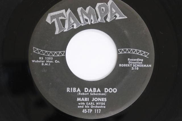 【中古】米7” Mari Jones Earl Hyde And His Riba Daba Doo / Chicken Little 45TP117 TAMPA RECORDS /00080