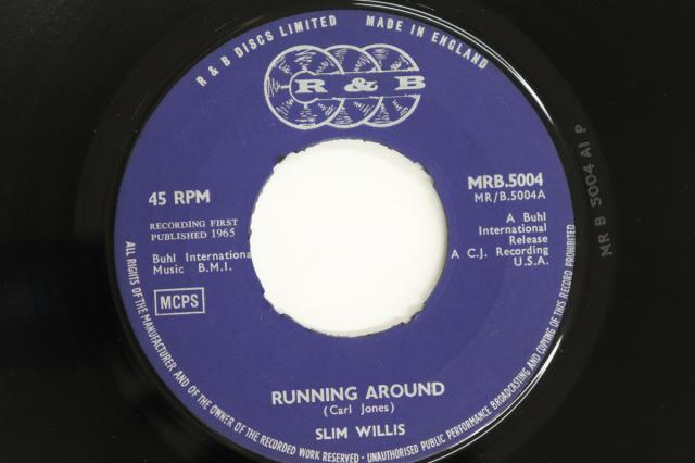 【中古】英7” Slim Willis Running Around / No Feeling For You MRB5004 R＆B /00080