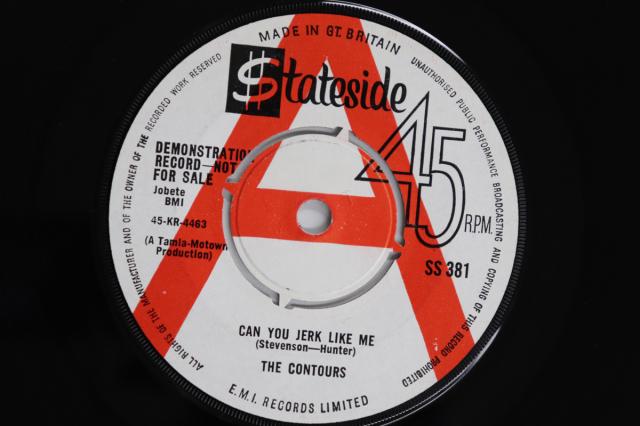 英7” Contours Can You Jerk Like Me / That Day When She Needed Me SS381PROMO STATESIDE プロモ /00080 中古】英7” Contours Can You Jerk Like Me / That Day When She