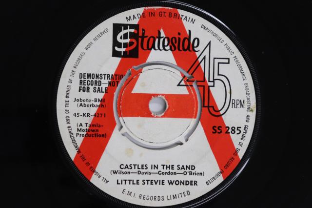 【中古】英7” Little Stevie Wonder Castles In The Sand / Thank You (For Loving Me All  SS285PROMO STATESIDE プロモ /00080