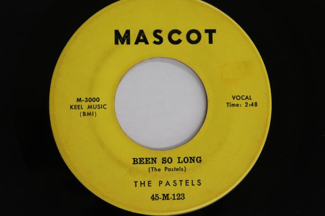 【中古】米7” Pastels Been So Long / My One And Only Dream 45M123 MASCOT RECORDS /00080