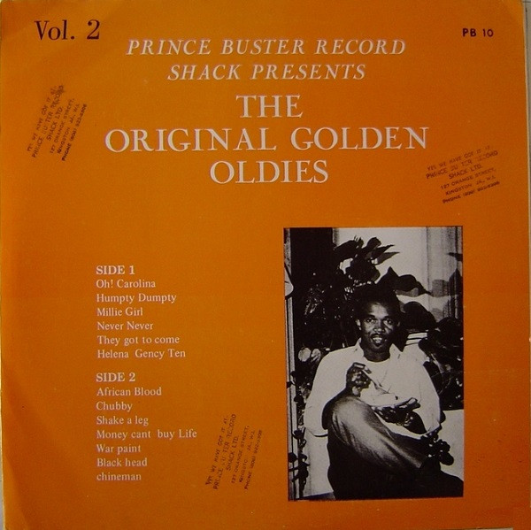 【中古】ジャマイカLP Prince Buster Prince Buster Record Shack Presents The Original Go PB10 Prince Buster /00260