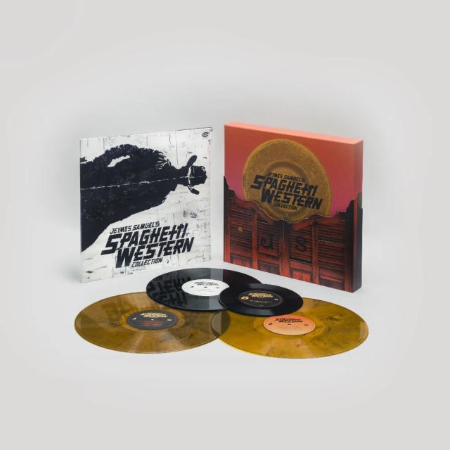 新品】輸入4discs LP Various Jeymes Samuels Spaghetti Western
