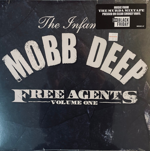 【新品】欧LP Mobb Deep Free Agents?The Murda Mixtape, Volume One (Clear Vi HHC2021 Get On Down 未開封 /00260