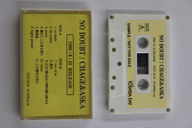 【中古】Cassette CHAGE and ASKA NO DOUBT NONE TOSHIBA EMI プロモ /00110