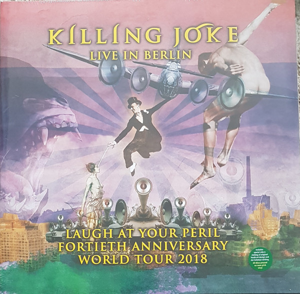 【新品】英3discs LP Killing Joke Live In Berlin (pink Vinyl Edition) CADIZLP189PINK CADIZ - KILLING JOKE 未開封 /00920