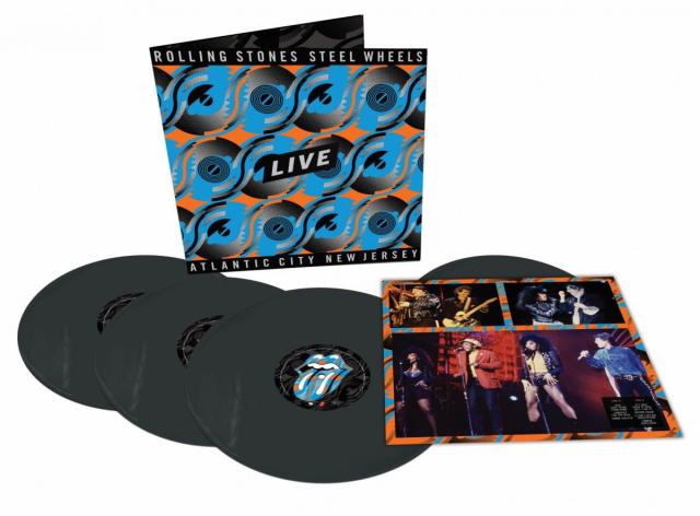 【新品】4discs LP ローリング・ストーンズ スティール・ホイールズ・ライヴ UIJY75168 UNIVERSAL MUSIC 未開封 /01180