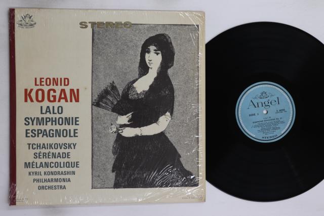 米LP レオニード・コーガン, キリル・ ラロ スペイン交響曲 / チャイコフスキー 感傷的なセレ S35721 ANGEL /00260 中古】米LP レオニード・コーガン, キリル・ ラロ スペイン
