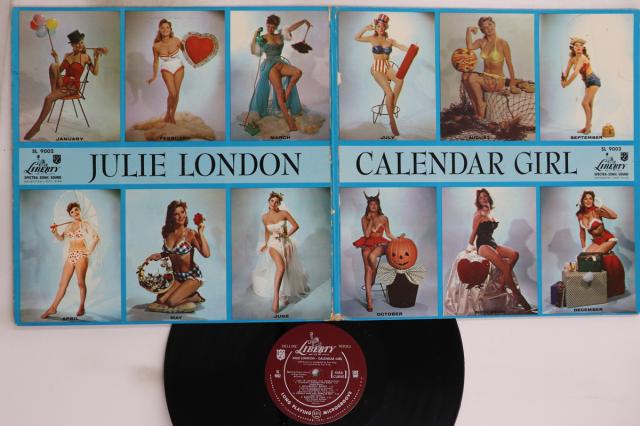 【中古】米LP Julie London Calendar Girl SL9002 LIBERTY /00400
