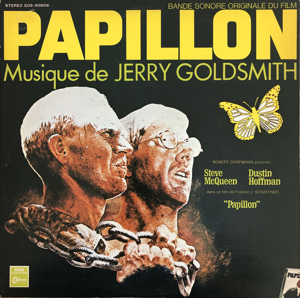 【中古】LP Jerry Goldsmith Papillon (Bande Sonore Originale Du EOS80809 EMI Japan /00260