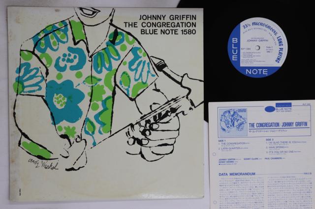 中古】LP Johnny Griffin Congregation BLP1580 BLUE NOTE /00260の