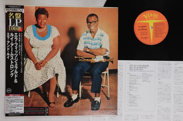 【中古】LP Ella Fitzgerald, Louis Armstrong Ella ＆ Louis UCJU9073 VERVE Japan Vinyl /00260