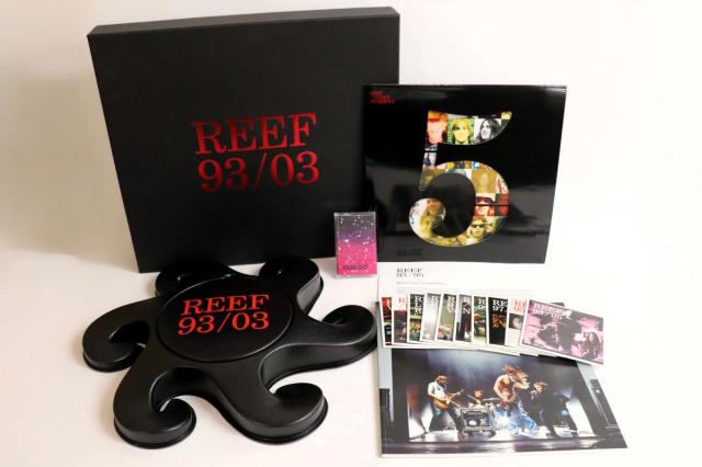 【中古】英12CD Reef 93/03 (9CD+DVD+Cassette+LP) 566325 METROPOLIS RECORDING /02900