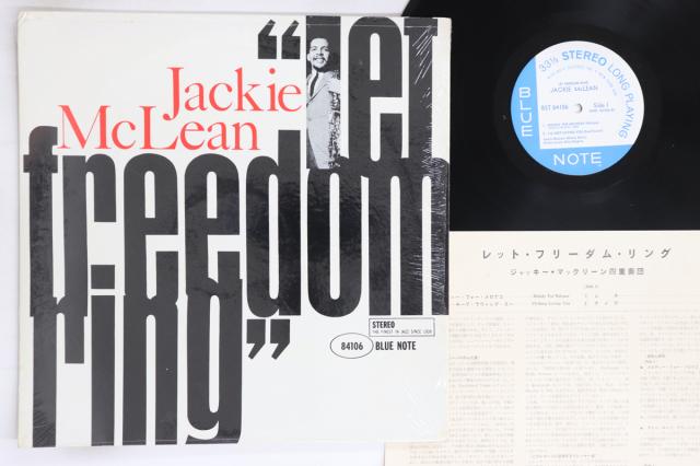 【中古】米LP Jackie Mclean Let Freedom Ring BST84106 BLUE NOTE /00600
